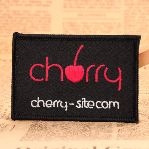 Cherry Custom Embroidered Patches