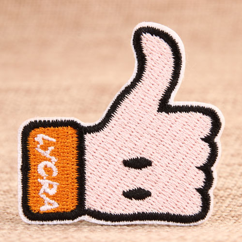 Thumb-up Cheap Custom Patches