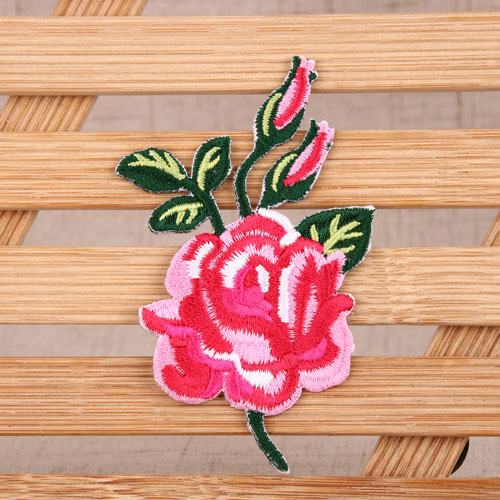 A Brilliant Flower Custom Made Patches for Clothes
