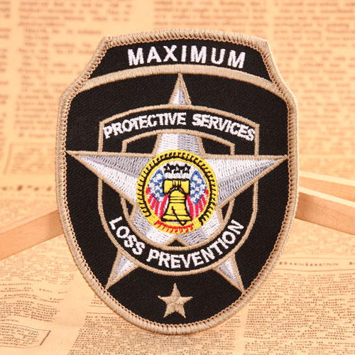 Police Badge Personalized Patches